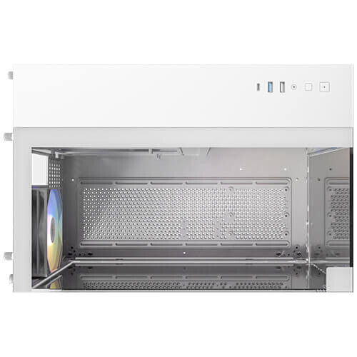 Antec CX600M Trio ARGB White Mini Tower Transparent, Vit