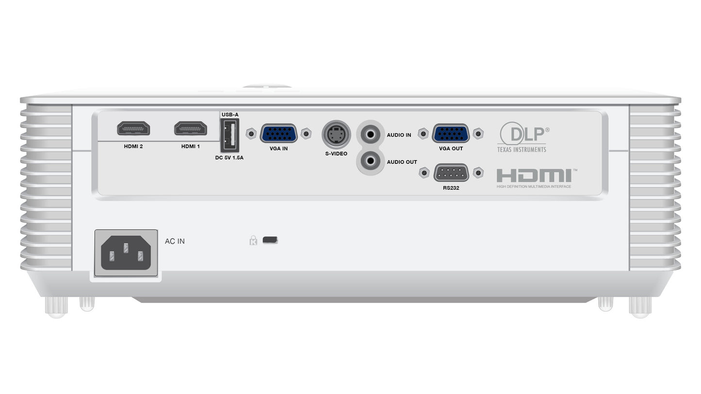 ScreenPlay MULTIMEDIA PROJECTOR Standard throw-projektor 4000 ANSI-lumen DLP WUXGA (1920x1200) 3D kompatibilitet Vit