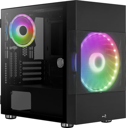 Aerocool Atomic Mini Tower Svart