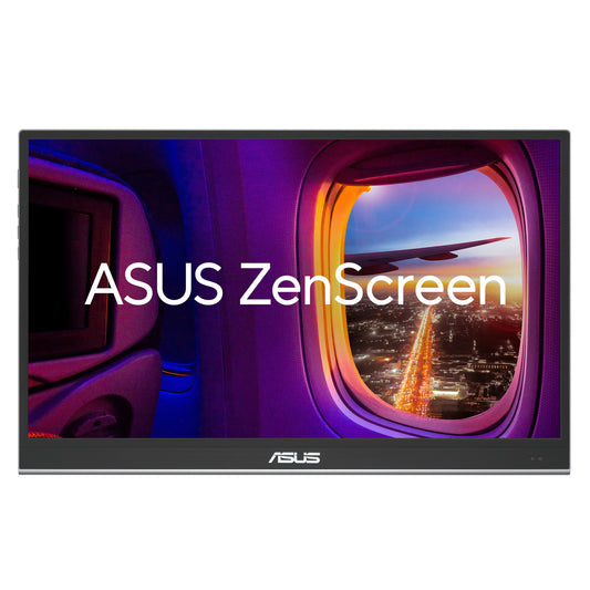 ASUS ZenScreen MQ16AHE platta pc-skärmar 39,6 cm (15.6") 1920 x 1080 pixlar Full HD OLED Silver