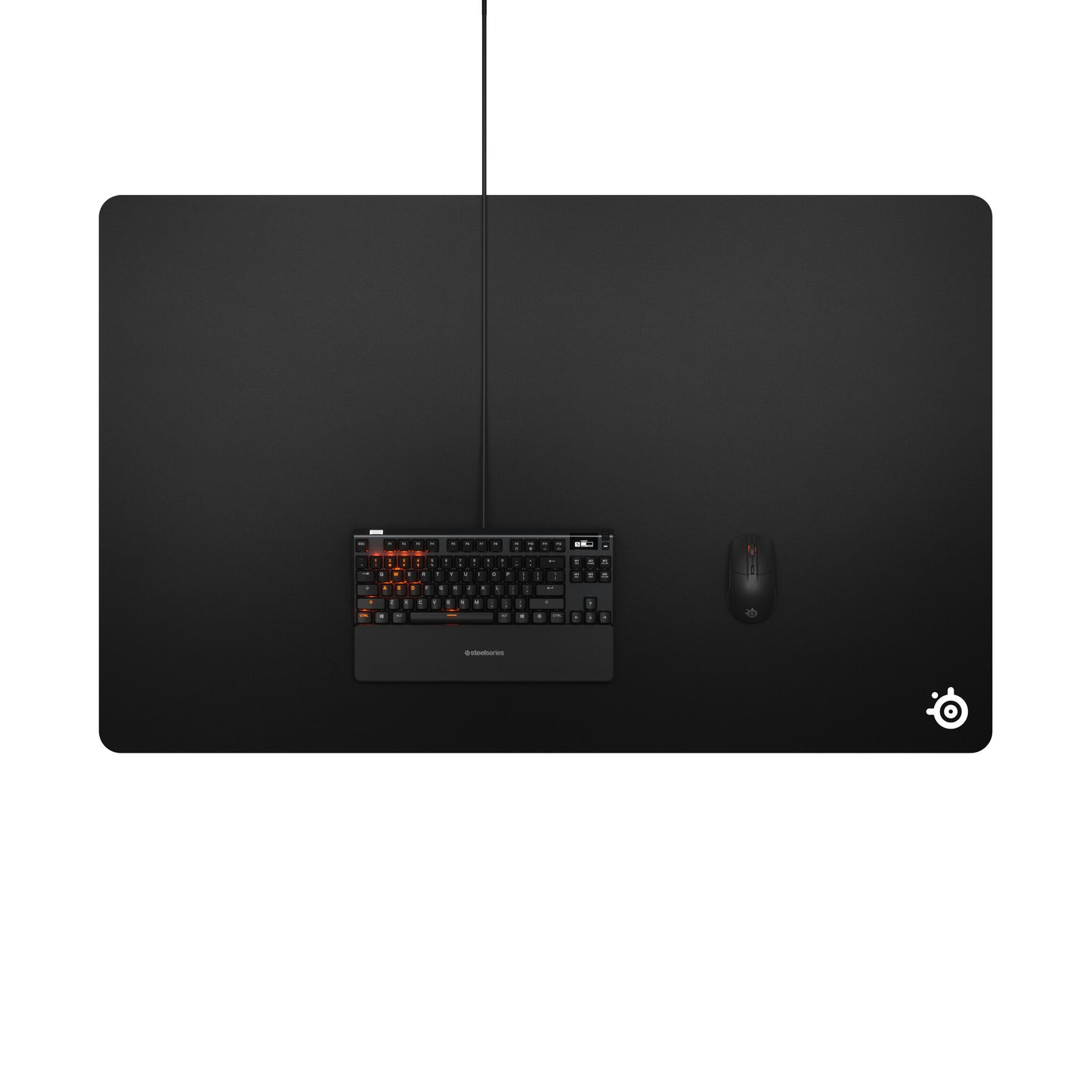 Steelseries QcK+ Svart