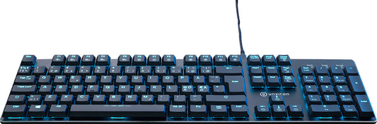 Voxicon DK-GR8-9 tangentbord Spela USB Nordic Svart