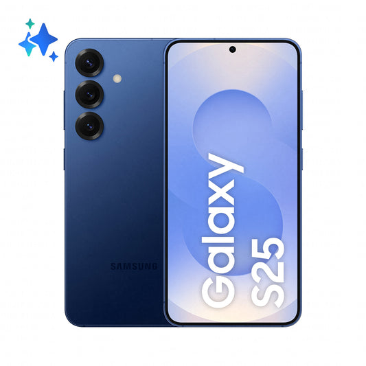 Samsung Galaxy S25 15,8 cm (6.2") Dubbla SIM-kort Android 15 5G USB Type-C 12 GB 512 GB 4000 mAh Marinblå