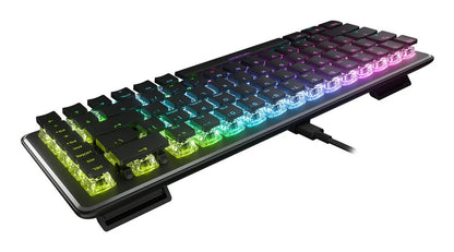 Turtle Beach Vulcan II Mini tangentbord Spela USB QWERTY tyska Svart