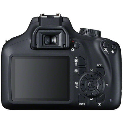 Canon EOS 4000D + EF-S 18-55mm III SLR-kamerauppsättning 18 MP 5184 x 3456 pixlar Svart