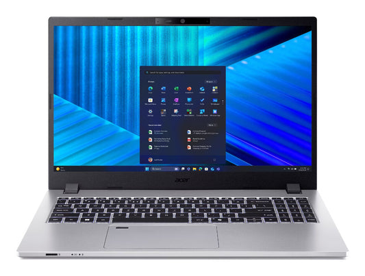 Acer TravelMate P2 TMP215-75-G2-TCO-54C5 Intel Core Ultra 5 125H Bärbar dator 39,6 cm (15.6") Full HD 16 GB DDR5-SDRAM 512 GB SSD Wi-Fi 6E (802.11ax) Windows 11 Pro tyska Silver