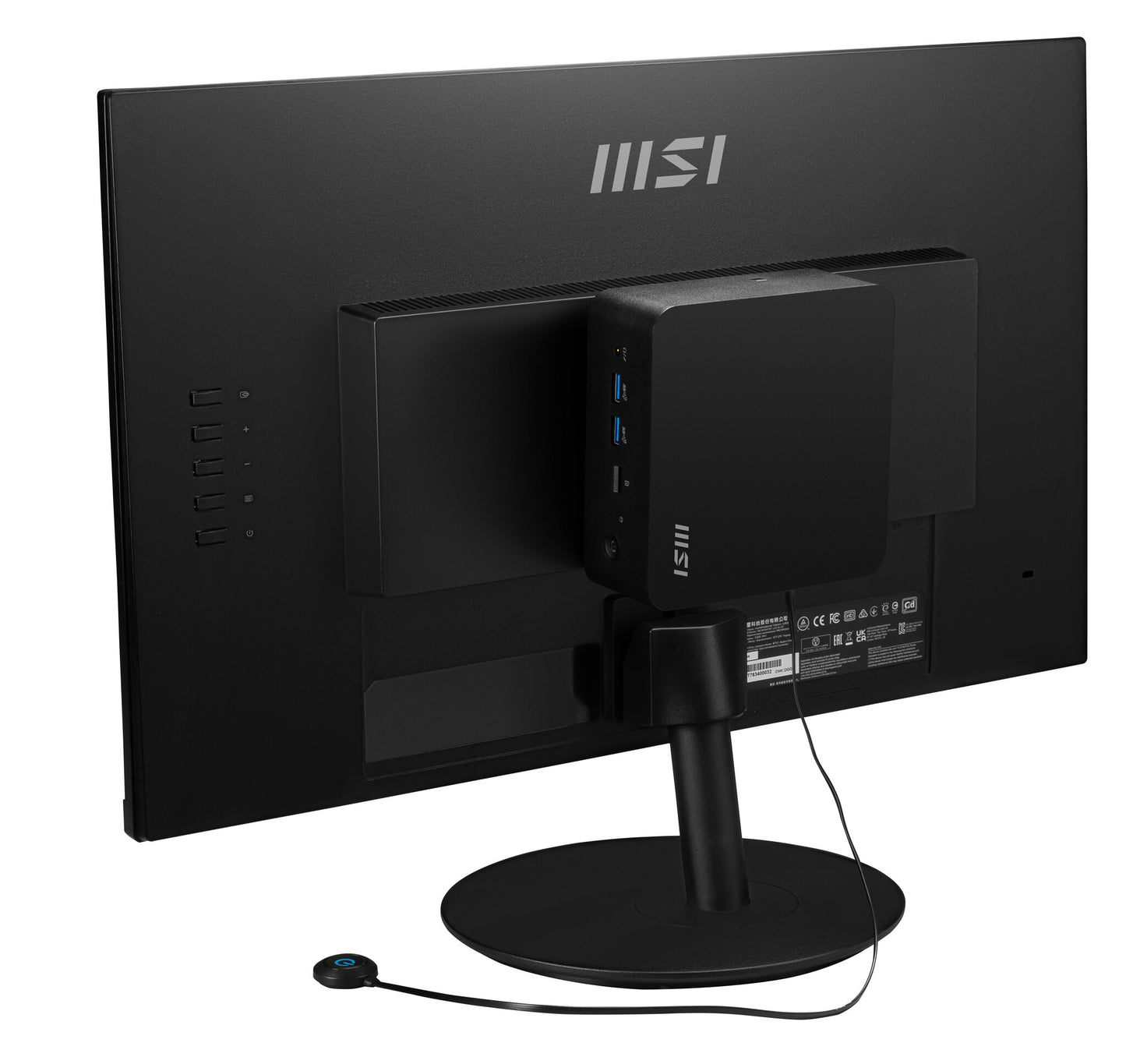 MSI Cubi NUC 1M-012BEU 0.84L sized PC Svart 150U Intel® SoC