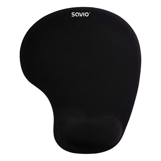 Savio MP-01B mouse pad black Svart