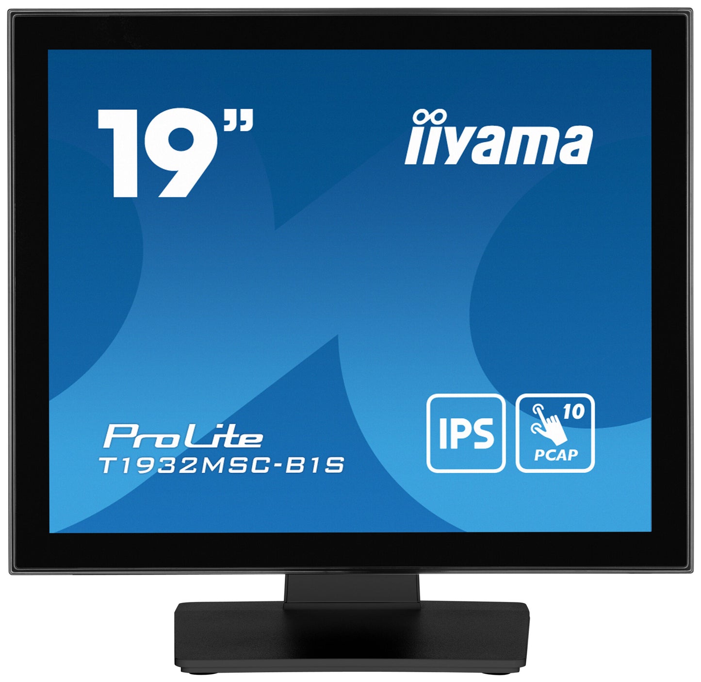 iiyama ProLite T1932MSC-B1S platta pc-skärmar 48,3 cm (19") 1280 x 1024 pixlar Full HD LED Pekskärm Bordsskiva Svart