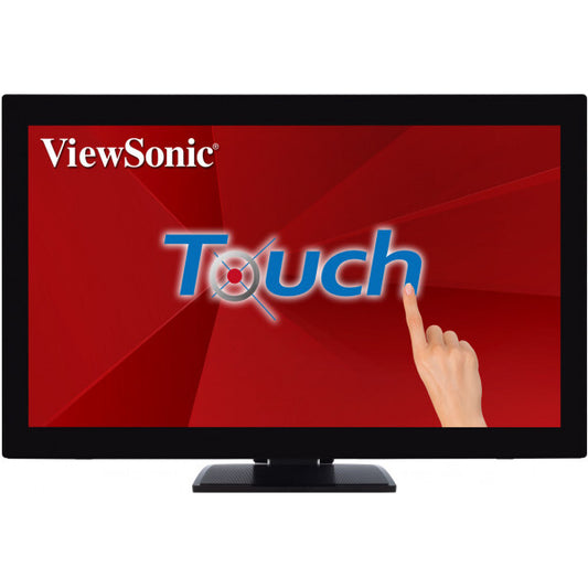 Viewsonic TD2760 platta pc-skärmar 68,6 cm (27") 1920 x 1080 pixlar Full HD LED Pekskärm Flera användare Svart