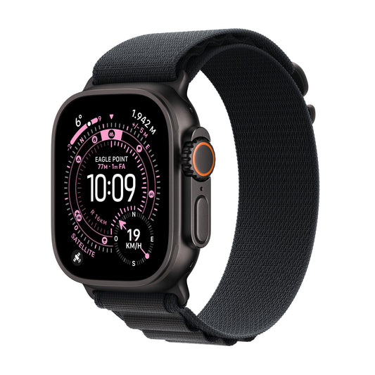 Apple Watch Ultra 3 OLED 49 mm Digital 422 x 514 pixlar Pekskärm 5G Svart Wi-Fi GPS