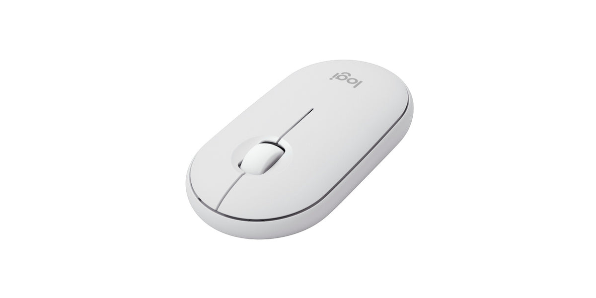 Logitech 920-012204 tangentbord Mus inkluderad Universal Trådlös RF + Bluetooth QWERTZ tyska Vit