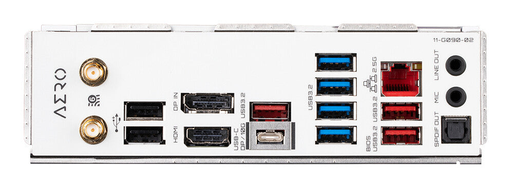 GIGABYTE B650 AERO G moderkort AMD B650 AM5-sockel ATX