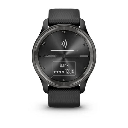 Garmin vivomove Trend LCD 40 mm Hybrid 254 x 346 pixlar Pekskärm Svart GPS