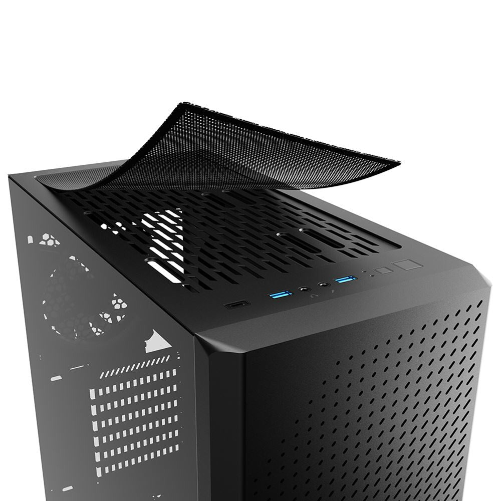Sharkoon VS9 RGB Midi Tower Svart
