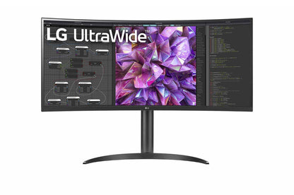 LG 34WQ75X-B platta pc-skärmar 86,4 cm (34") 3440 x 1440 pixlar Quad HD LED Svart