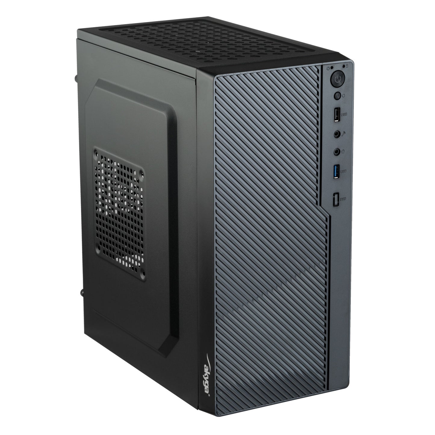 Akyga AK36BK datorväskor Micro Tower Svart