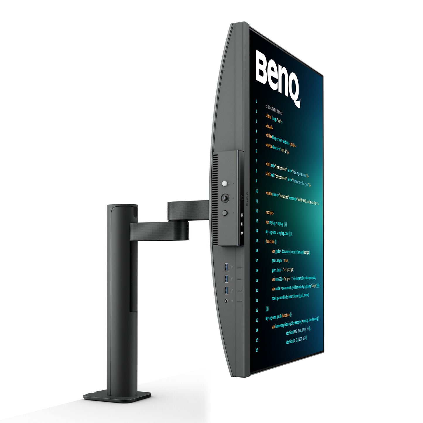 BenQ RD280UA platta pc-skärmar 71,6 cm (28.2") 3840 x 2560 pixlar 4K Ultra HD Svart