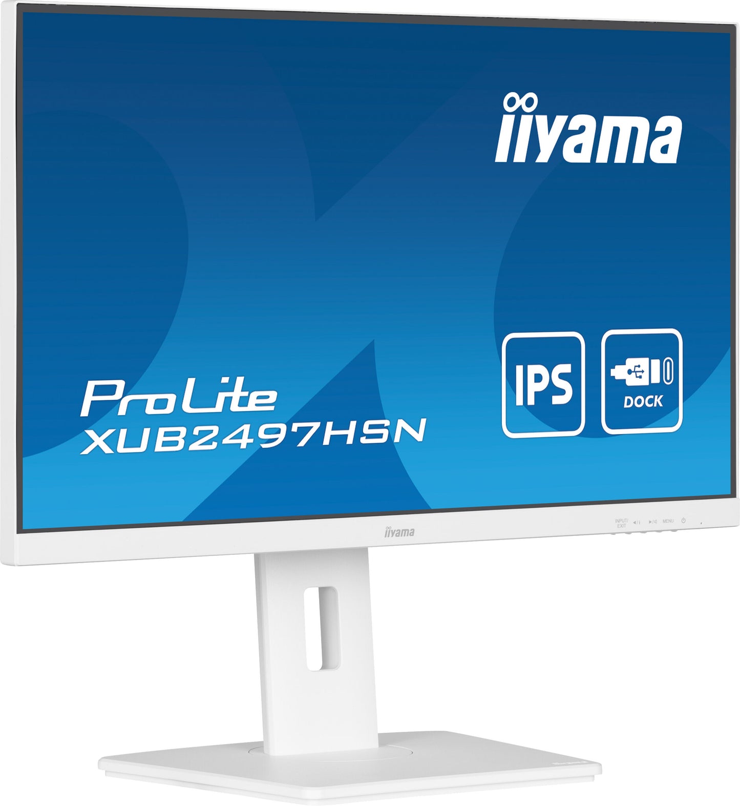 iiyama ProLite XUB2497HSN-W1 platta pc-skärmar 60,5 cm (23.8") 1920 x 1080 pixlar Full HD LED Vit