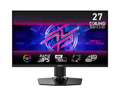 MSI MPG 274URFDE QD platta pc-skärmar 68,6 cm (27") 3840 x 2160 pixlar 4K Ultra HD LCD Svart