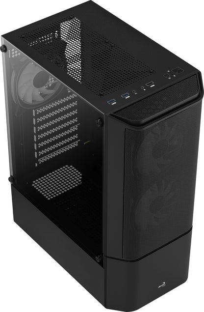Aerocool Quantum Mesh Midi Tower Svart