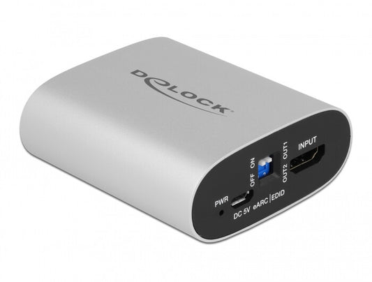 DeLOCK 63332 ljudomvandlare Silver