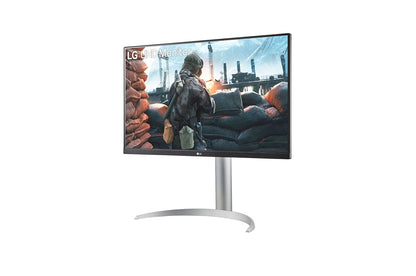LG 27UP650P-W platta pc-skärmar 68,6 cm (27") 3840 x 2160 pixlar 4K Ultra HD LED Silver