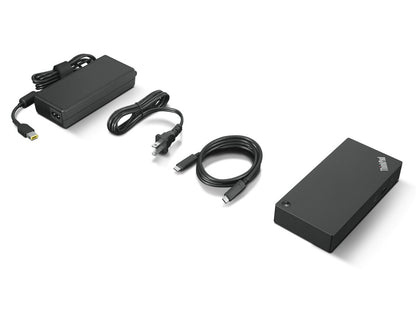 Lenovo ThinkPad Universal USB-C Dock Kabel USB 3.2 Gen 1 (3.1 Gen 1) Type-C Svart