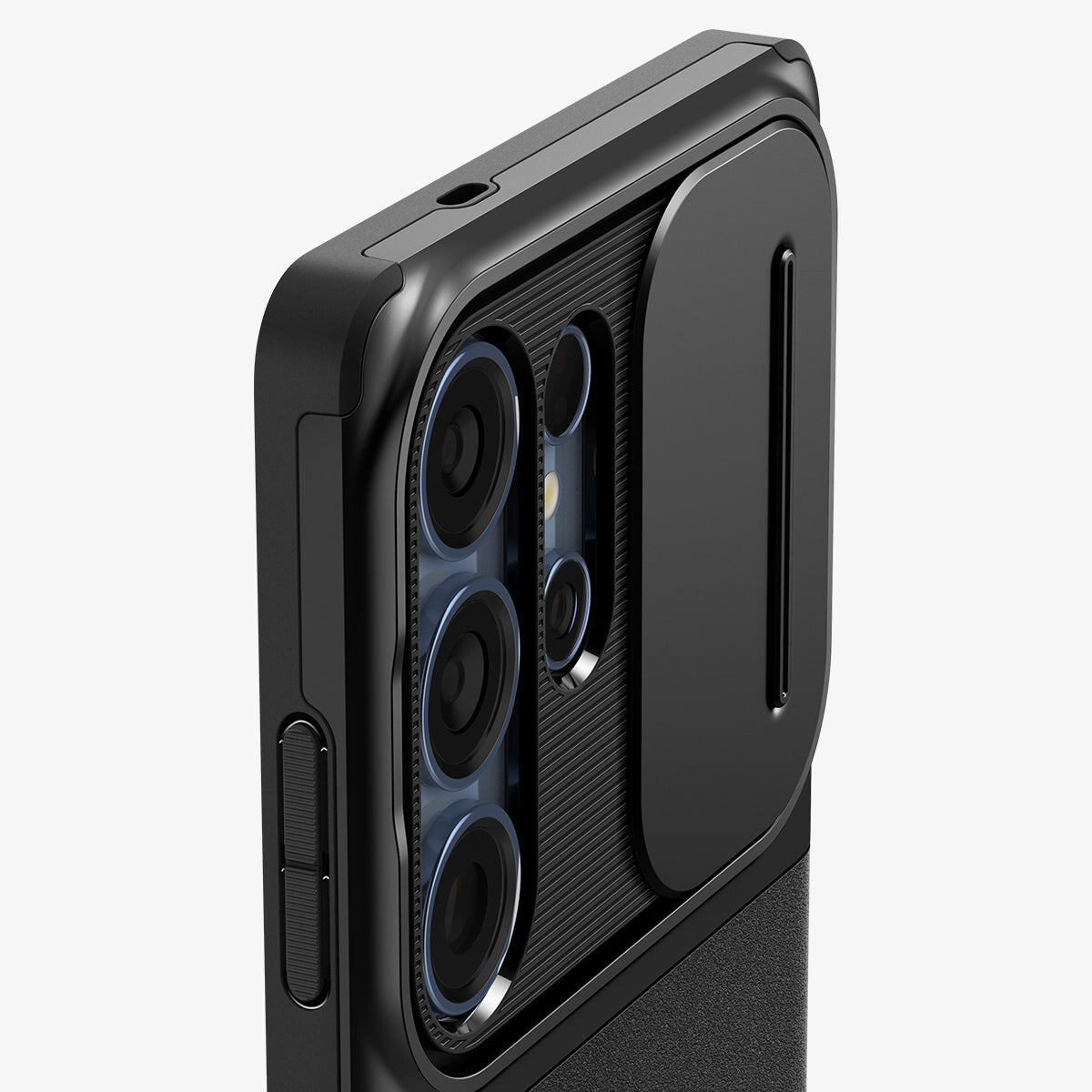 Spigen Optik Armor mobiltelefonfodral 17,5 cm (6.9") Omslag Svart