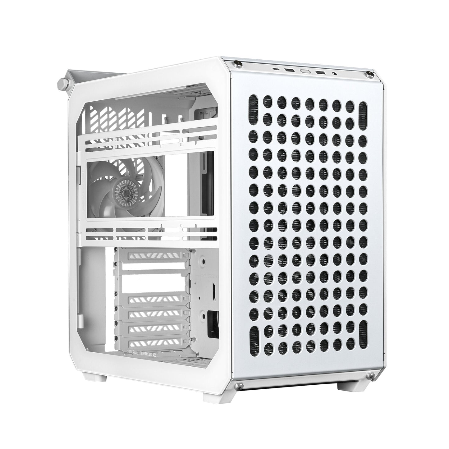 Cooler Master QUBE 500 Flatpack White Edition Midi Tower Vit