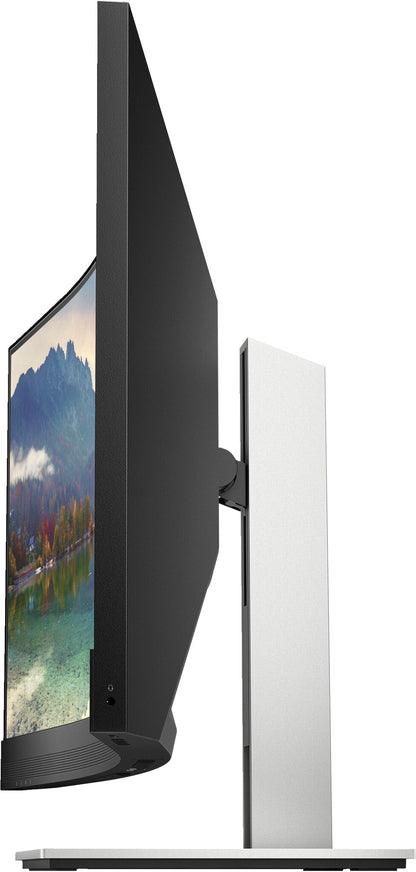 HP E34m G4 välvd WQHD-USB-C-bildskärm för konferenssamtal