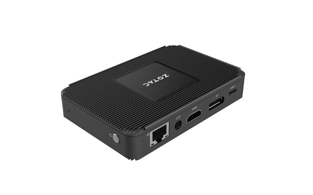 Zotac ZBOX PI336-W5C Intel® Celeron® N6211 4 GB LPDDR4-SDRAM 128 GB eMMC Windows 11 Pro Mini PC Mini-PC Svart