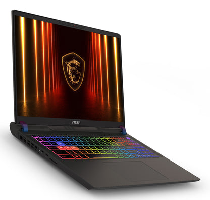 MSI Vector 18 HX AI A2XWJG-657 Intel Core Ultra 9 275HX Bärbar dator 45,7 cm (18") Quad HD+ 32 GB DDR5-SDRAM 2 TB SSD NVIDIA GeForce RTX 5090 Wi-Fi 7 (802.11be) Windows 11 Home Grå
