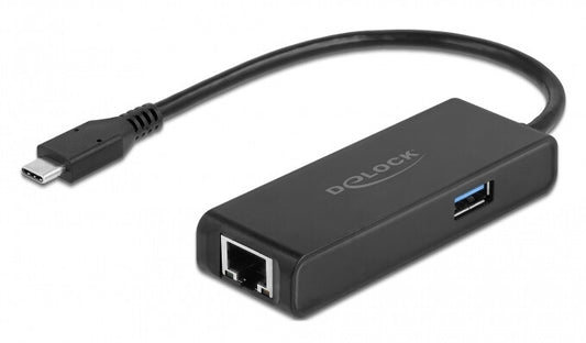 DeLOCK 63826 dockningsstationer för bärbara datorer USB 3.2 Gen 1 (3.1 Gen 1) Type-C Svart