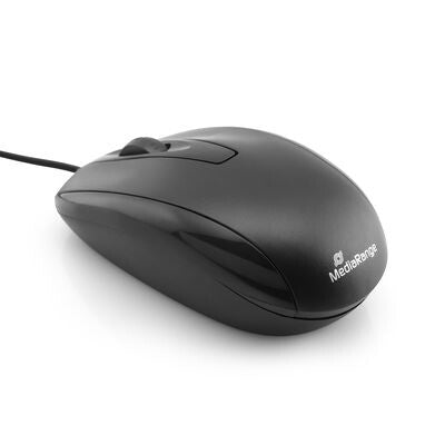 MediaRange MROS211 datormöss Kontor Ambidextrous USB Type-A Optisk 1000 DPI