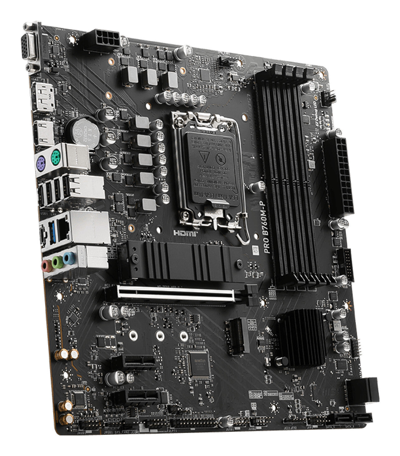 MSI PRO B760M-P moderkort Intel B760 LGA 1700 micro ATX