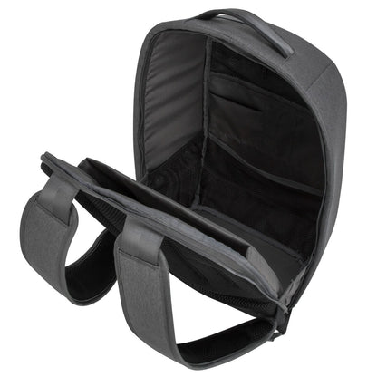 Targus TBB58802GL väskor bärbara datorer 39,6 cm (15.6") Ryggsäck Svart, Grå