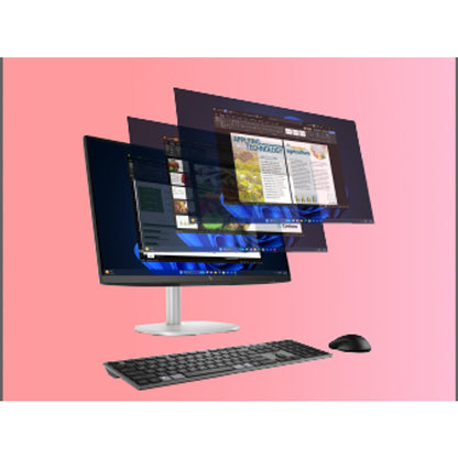 HP EliteStudio 8 AiO G1i U523516GB/512PC Intel Core Ultra 5 235 60,5 cm (23.8") 1920 x 1080 pixlar Allt-i-ett-dator 16 GB DDR5-SDRAM 512 GB SSD Windows 11 Pro Wi-Fi 7 (802.11be) AI PC Silver