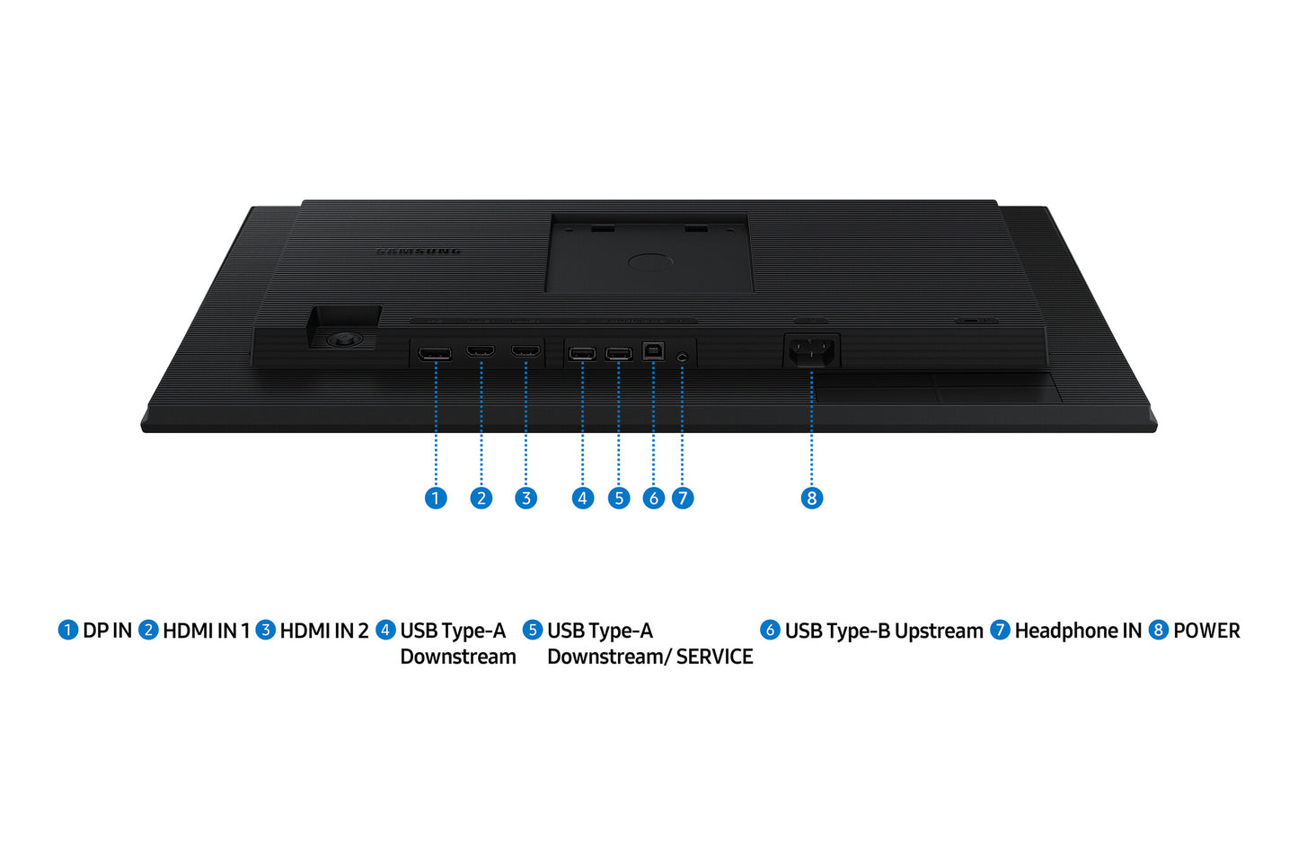 Samsung S40GD platta pc-skärmar 61 cm (24") 1920 x 1080 pixlar Full HD LCD Svart