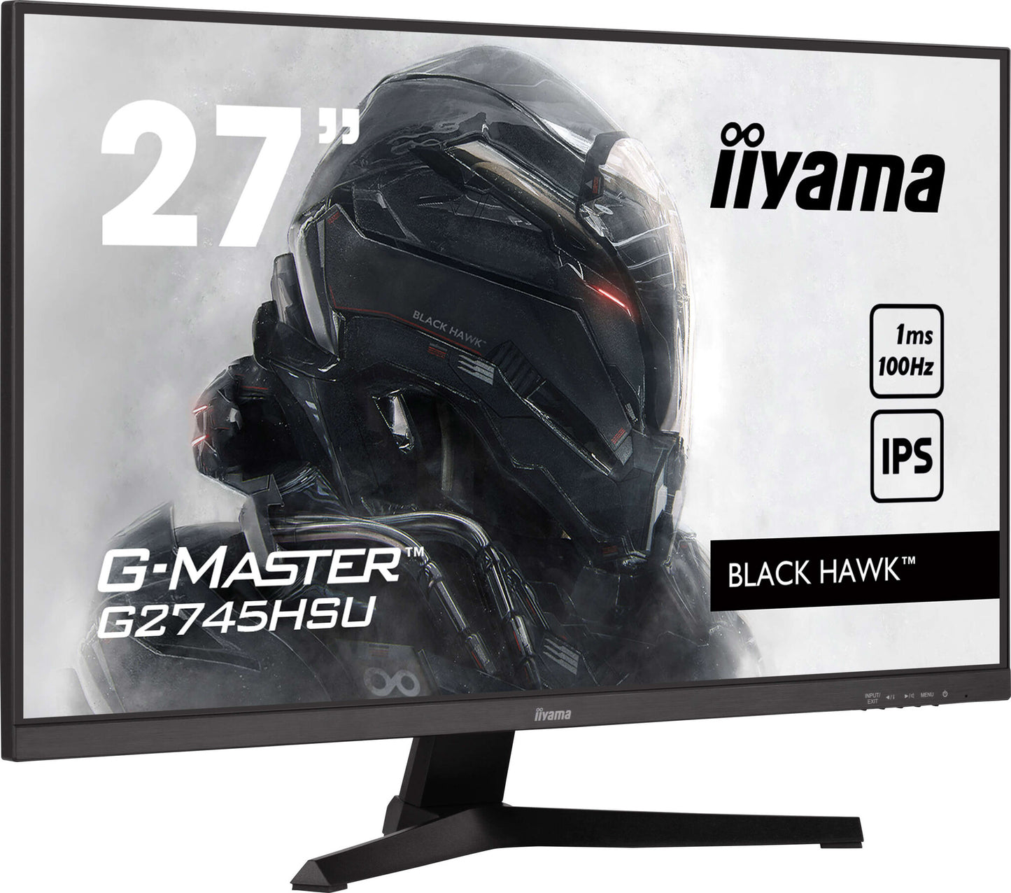 iiyama G-MASTER G2745HSU-B2 LED display 68,6 cm (27") 1920 x 1080 pixlar Full HD Svart