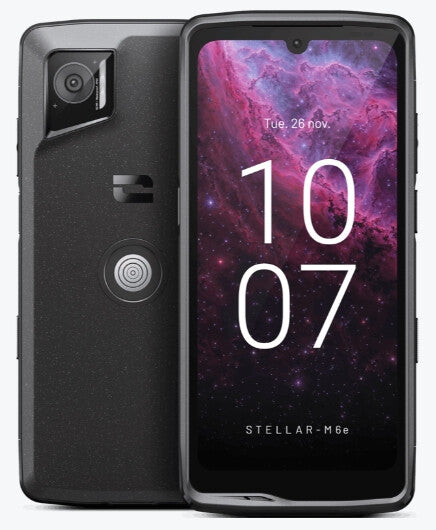 Crosscall Stellar-M6E 15,5 cm (6.1") Dubbla SIM-kort Android 14 5G USB Type-C 4 GB 64 GB 4500 mAh Svart