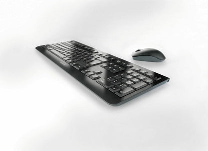 CHERRY DW 3000 tangentbord Mus inkluderad Hem / Kontor RF Trådlös QWERTY Italiensk Svart