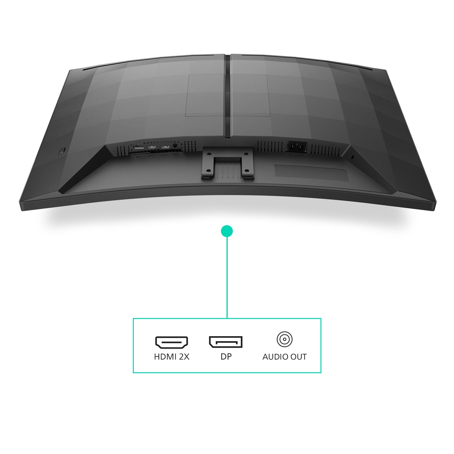 Philips Evnia 32M2C3500L/00 platta pc-skärmar 80 cm (31.5") 2560 x 1440 pixlar Quad HD LCD Svart