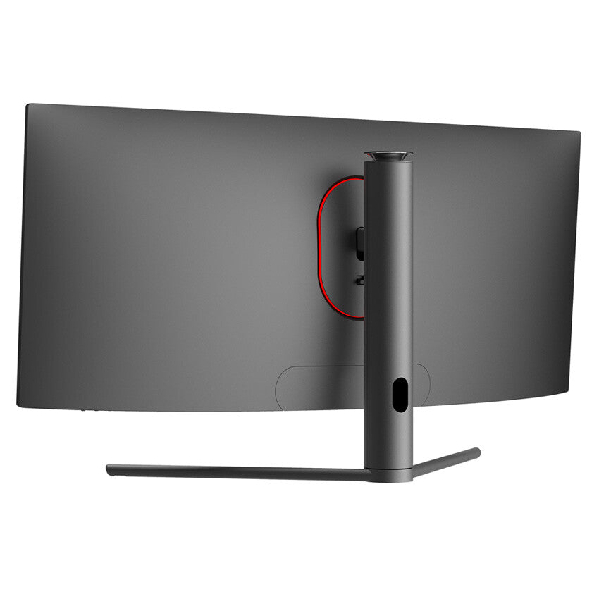 LC-Power LC-M34-UWQHD-165-C platta pc-skärmar 86,4 cm (34") 3440 x 1440 pixlar UltraWide Quad HD Svart, Röd