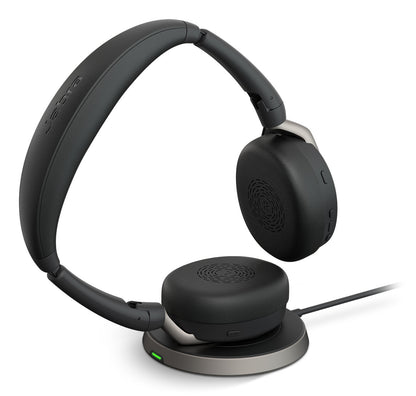 Jabra Evolve2 65 Flex Headset Kabel & Trådlös Huvudband Kontor/callcenter Bluetooth Svart