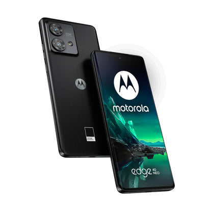 Motorola edge 40 Neo 16,6 cm (6.55") Dubbla SIM-kort Android 13 5G USB Type-C 12 GB 256 GB 5000 mAh Svart
