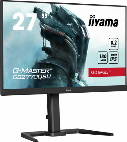 iiyama G-MASTER GB2770QSU-B6 platta pc-skärmar 68,6 cm (27") 2560 x 1440 pixlar Wide Quad HD LCD Svart