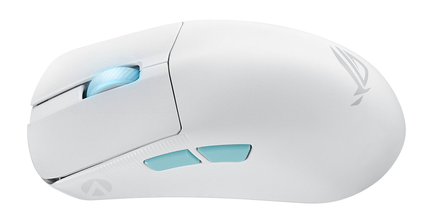 ASUS ROG Harpe Ace Aim Lab Edition datormöss Spela Ambidextrous RF Wireless + Bluetooth + USB Type-C Optomekanisk 36000 DPI