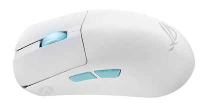 ASUS ROG Harpe Ace Aim Lab Edition datormöss Spela Ambidextrous RF Wireless + Bluetooth + USB Type-C Optomekanisk 36000 DPI