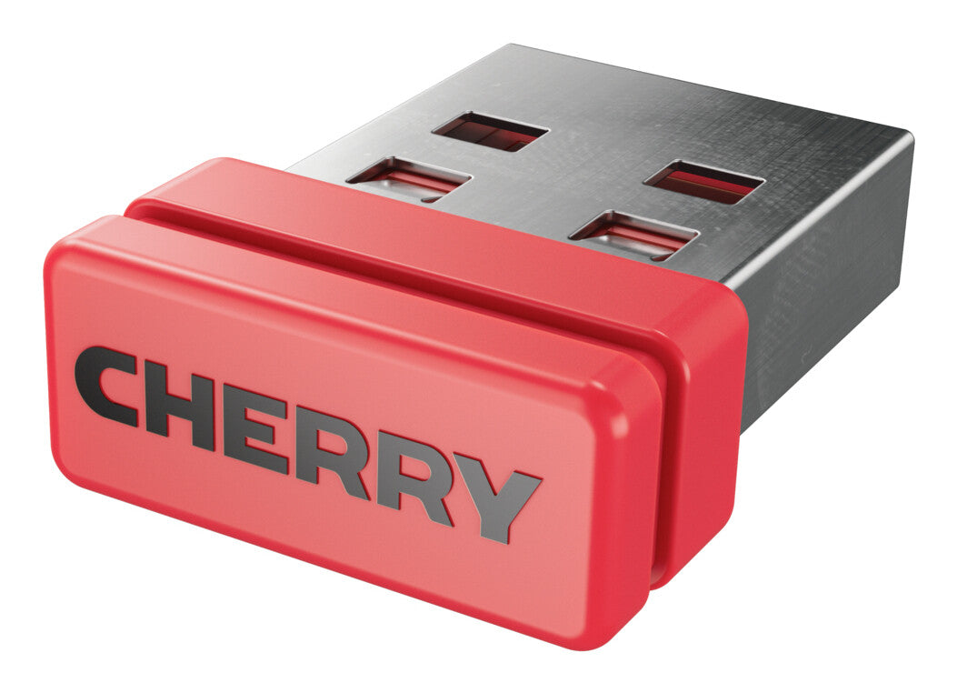 CHERRY KW X ULP 2.0 MINI tangentbord Hem / Kontor USB + RF Wireless + Bluetooth QWERTZ tyska Svart